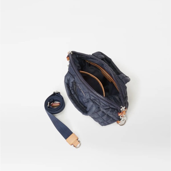 MZ Wallace Micro Sutton - Navy (Dawn) free dust bag included - Picture 15 of 17